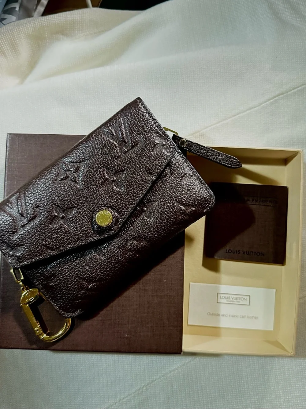 Authentic Louis Vuitton Pochette Clés (Key Pouch)